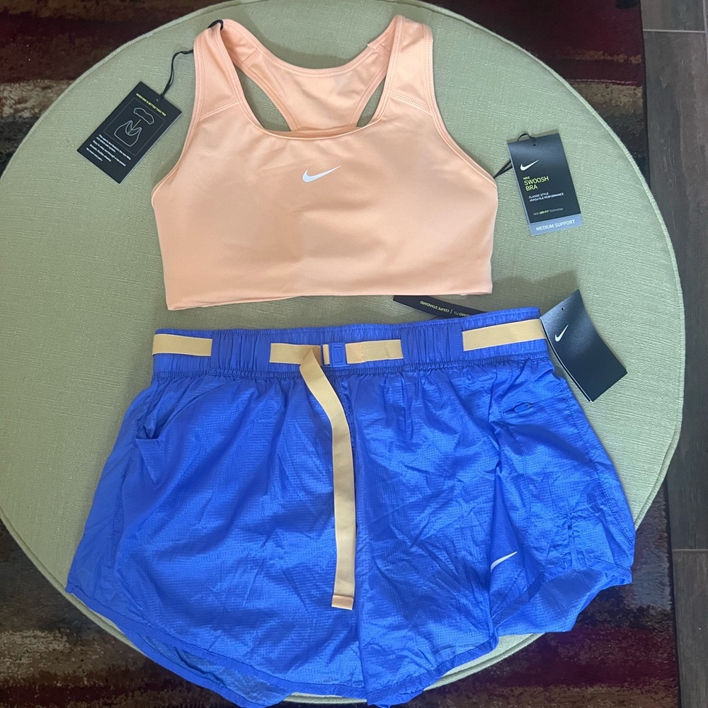 Nike Shorts and Sports Bra Set